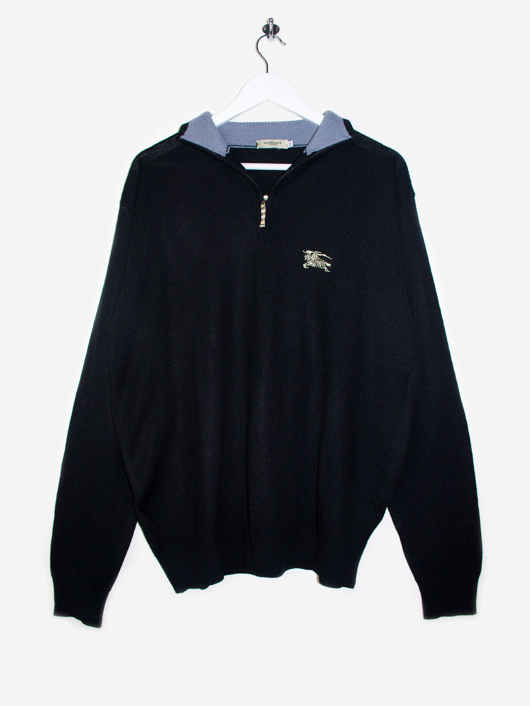 burberry zip sweater