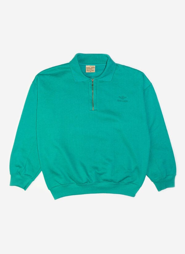 VINTAGE HALFZIP SWEATER