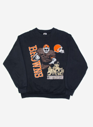 VINTAGE 90s CLEVELAND BROWNS SWEATER