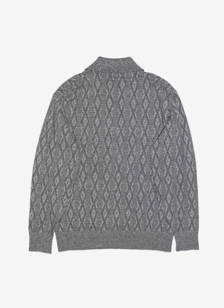 VINTAGE KNITSWEATER GRAU