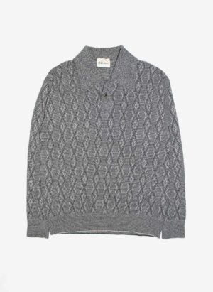 VINTAGE KNITSWEATER GRAU