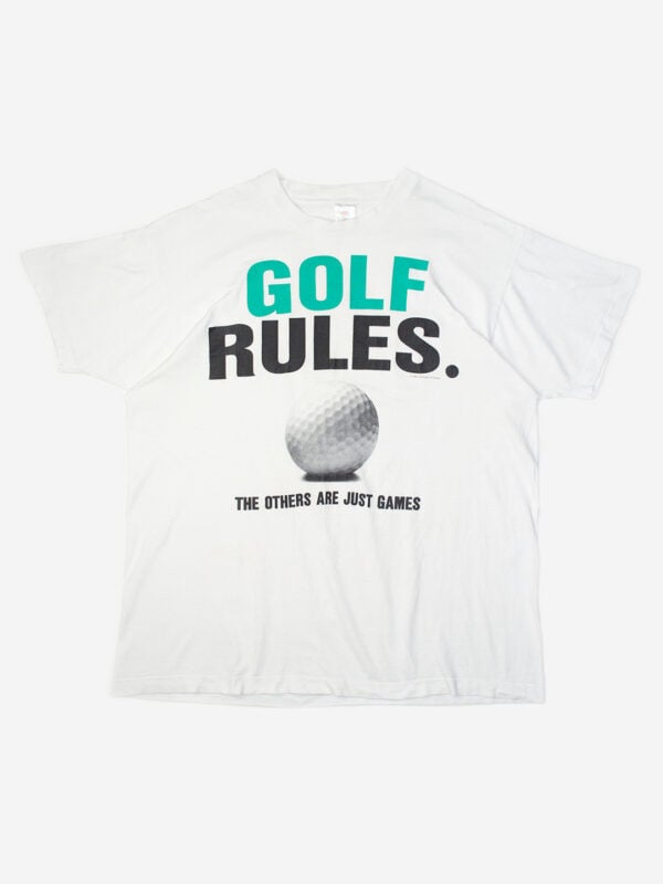 VINTAGE 1994 GOLF RULES T-SHIRT