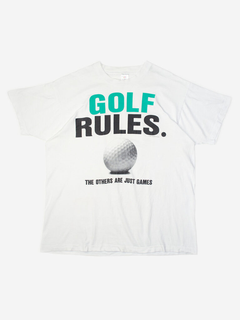 VINTAGE 1994 GOLF RULES T-SHIRT