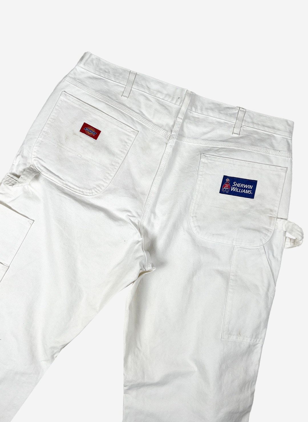 Vintage Dickies Carpenter Hose weiß – Bild 3