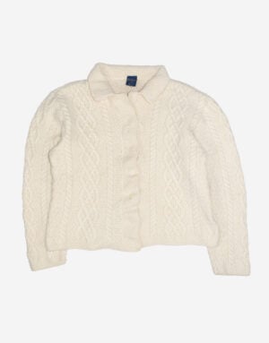 VINTAGE 90s PAUL JAMES STRICKJACKE CROPPED