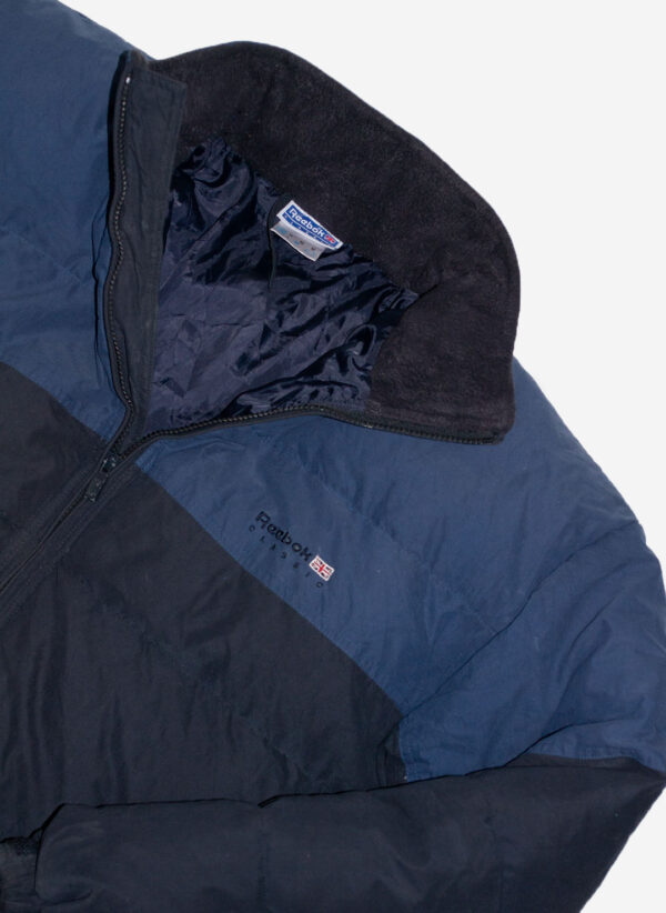 Vintage 80s Reebok Pufferjacke – Bild 3