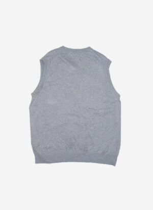 CHAPS KNIT VEST GRAU