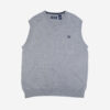 CHAPS KNIT VEST GRAU