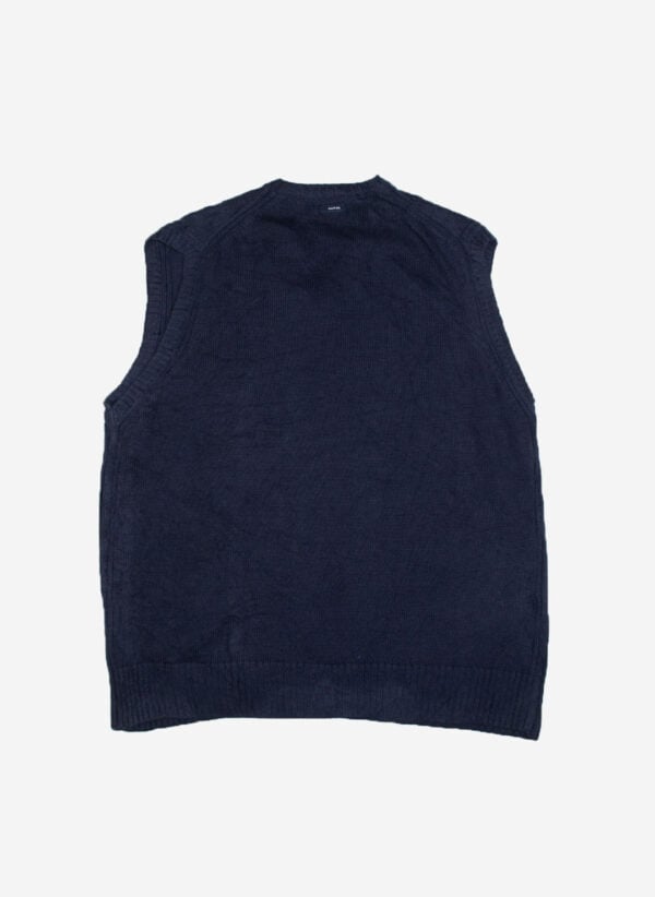 NAUTICA KNIT VEST NAVY – Bild 2