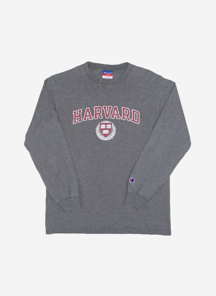VINTAGE CHAMPION HARVARD LONGSLEEVE