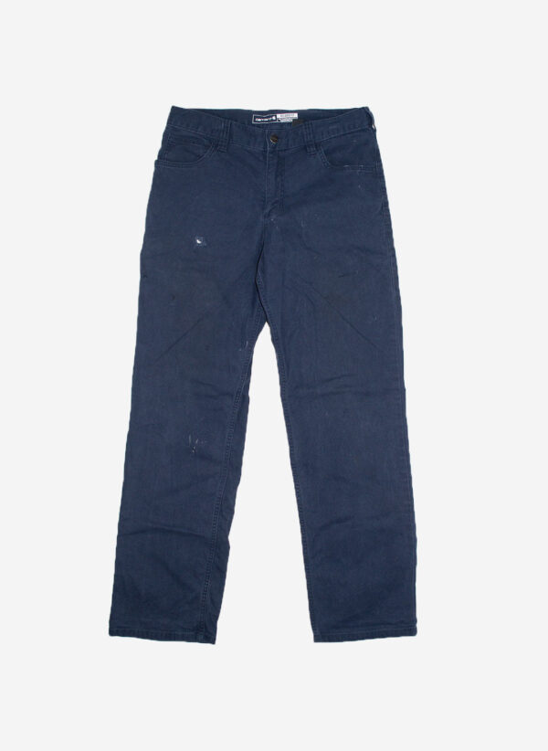 CARHARTT WORKWEAR HOSE BLAU DISTRESSED – Bild 3