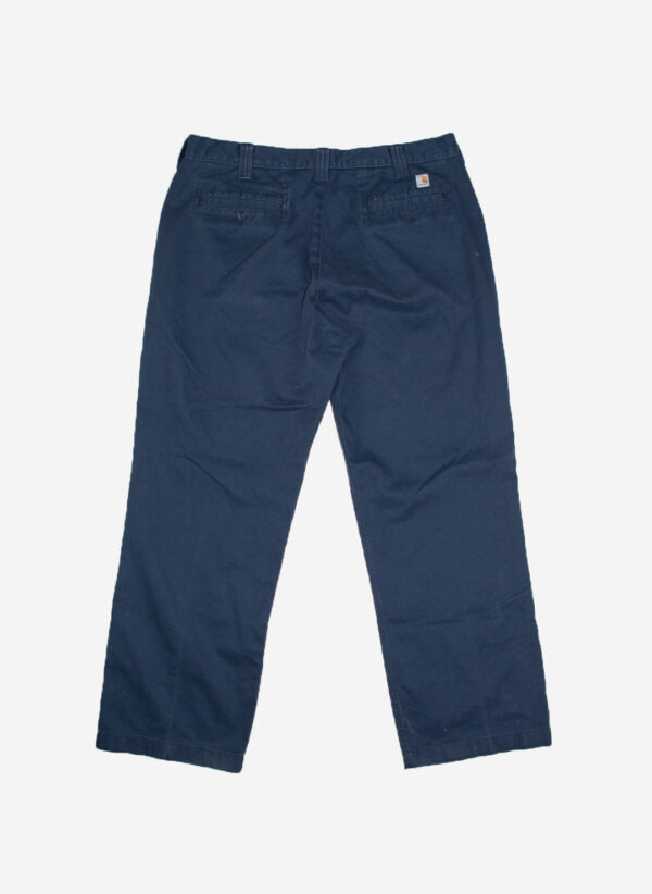 VINTAGE CARHARTT WORKWEAR HOSE BLAU – Bild 3