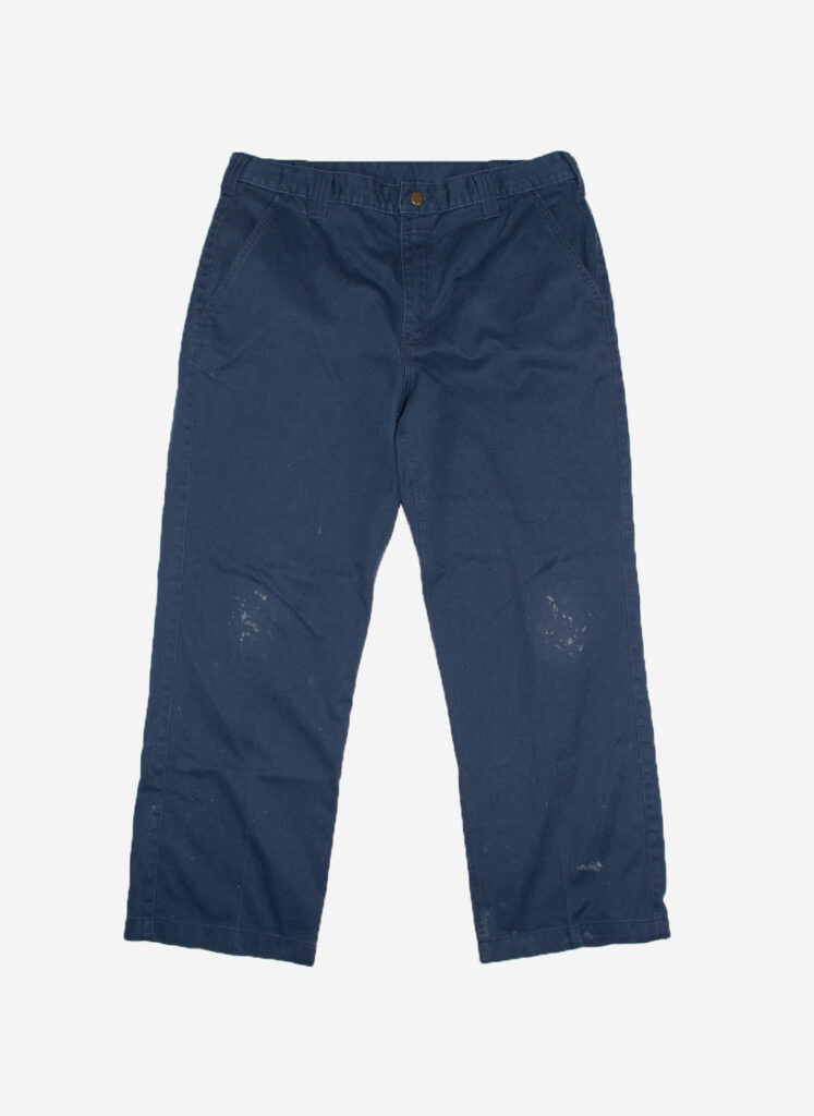 VINTAGE CARHARTT WORKWEAR HOSE BLAU