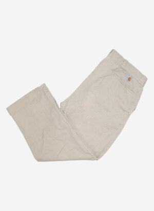 VINTAGE 1989 CARHARTT WORKWEAR HOSE BEIGE