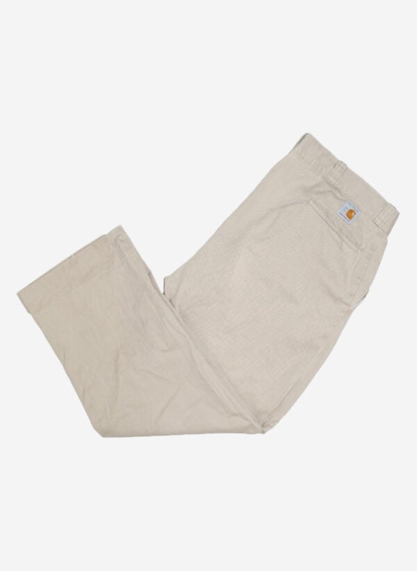 VINTAGE 1989 CARHARTT WORKWEAR HOSE BEIGE
