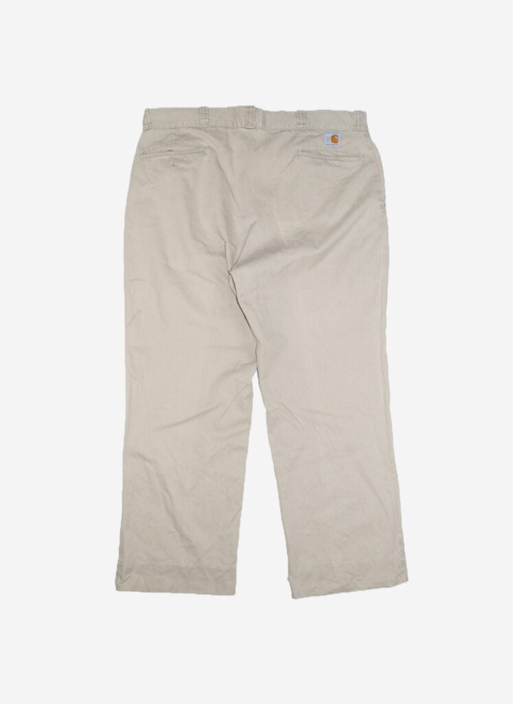 VINTAGE 1989 CARHARTT WORKWEAR HOSE BEIGE