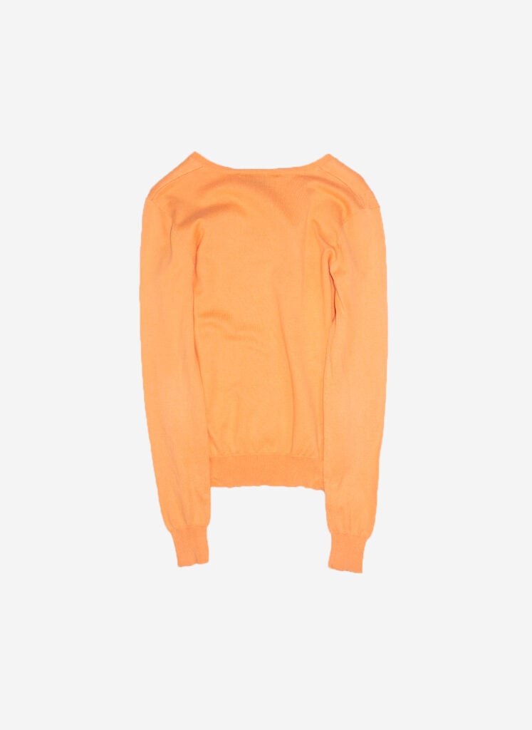 VINTAGE RALPH LAUREN WOMEN'S LONGSLEEVE ORANGE