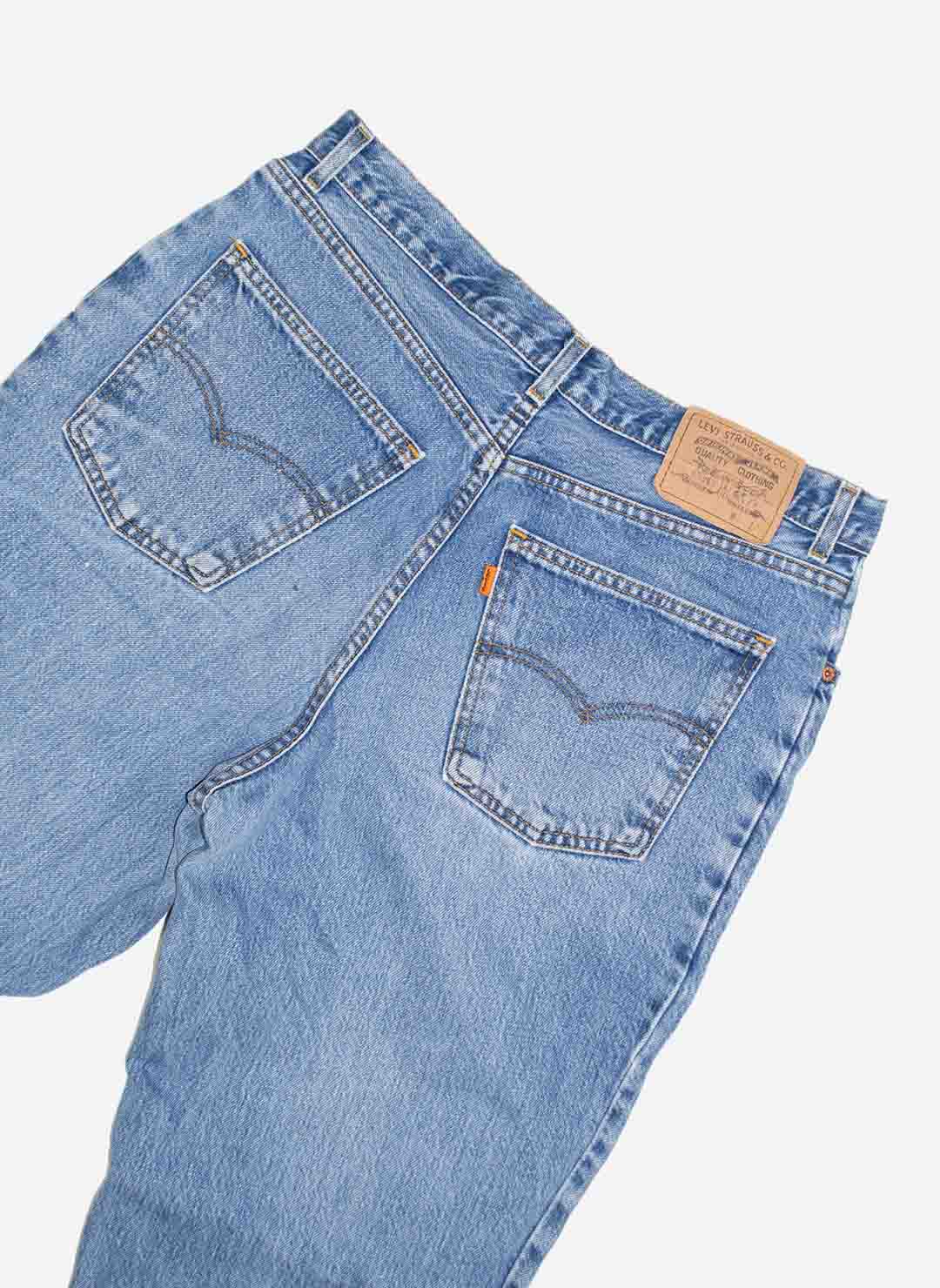 VINTAGE LEVI'S 726 ORANGE TAB JEANS – Bild 3