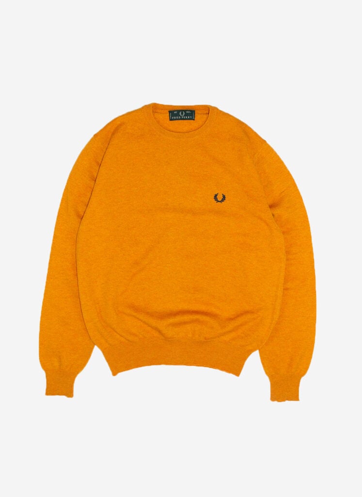 VINTAGE FRED PERRY KNIT ORANGE
