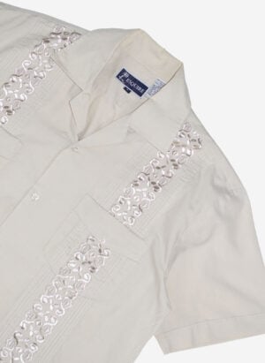 VINTAGE HEMD CUBAN STYLE BEIGE