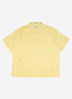 VINTAGE HEMD CUBAN STYLE GELB