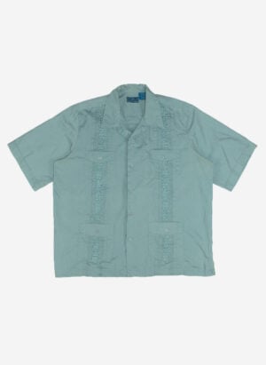 VINTAGE HEMD CUBAN STYLE GRÜN