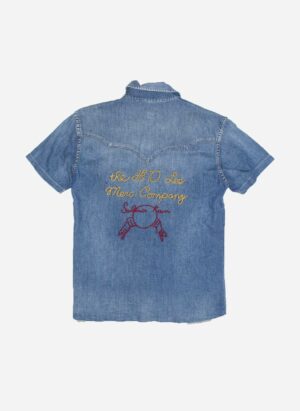 VINTAGE LEE JEANSHEMD CHAINSTITCHED