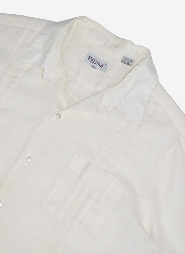 Vintage Leinenhemd Cuban Style