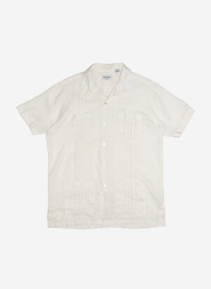 Vintage Leinenhemd Cuban Style