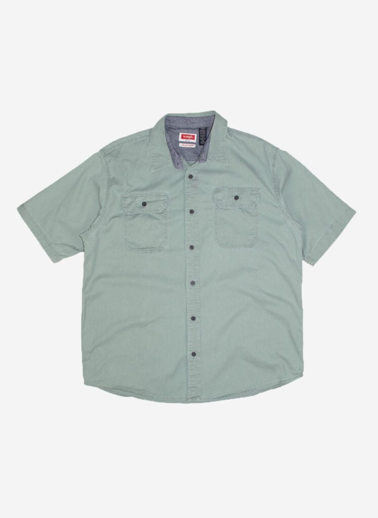 WRANGLER KURZARMHEMD GRÜN
