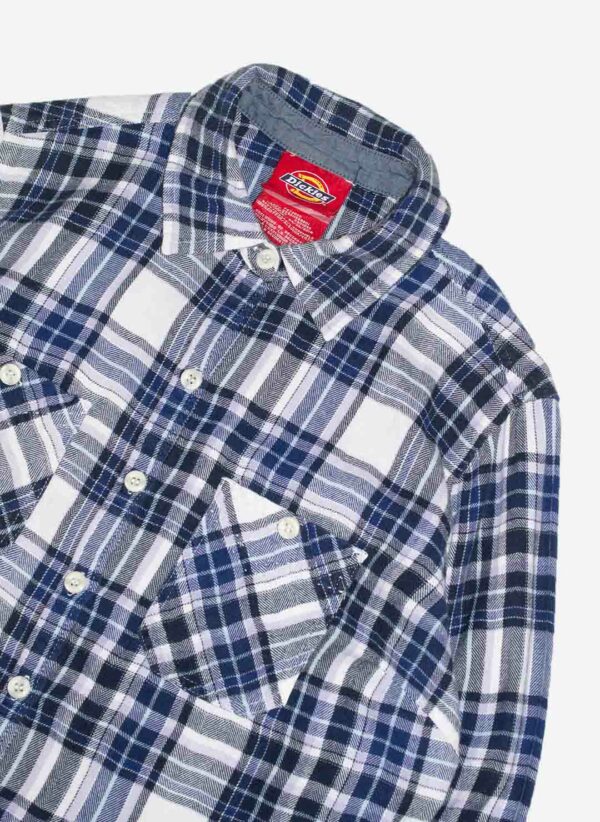 DICKIES WOMEN'S FLANELL BLAU – Bild 3