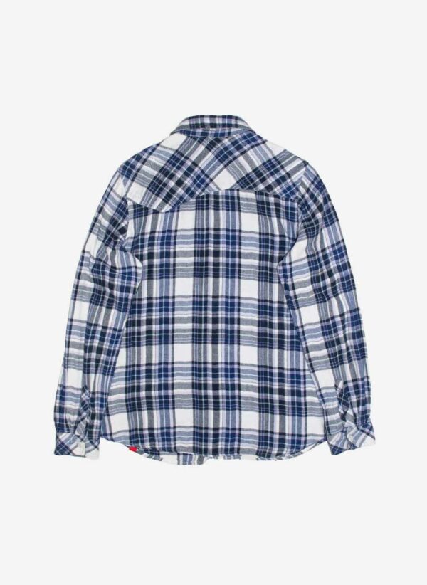DICKIES WOMEN'S FLANELL BLAU – Bild 2