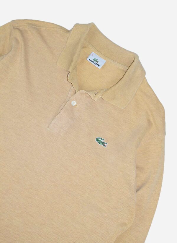 LACOSTE POLO LONGSLEEVE MUSTARD – Bild 3
