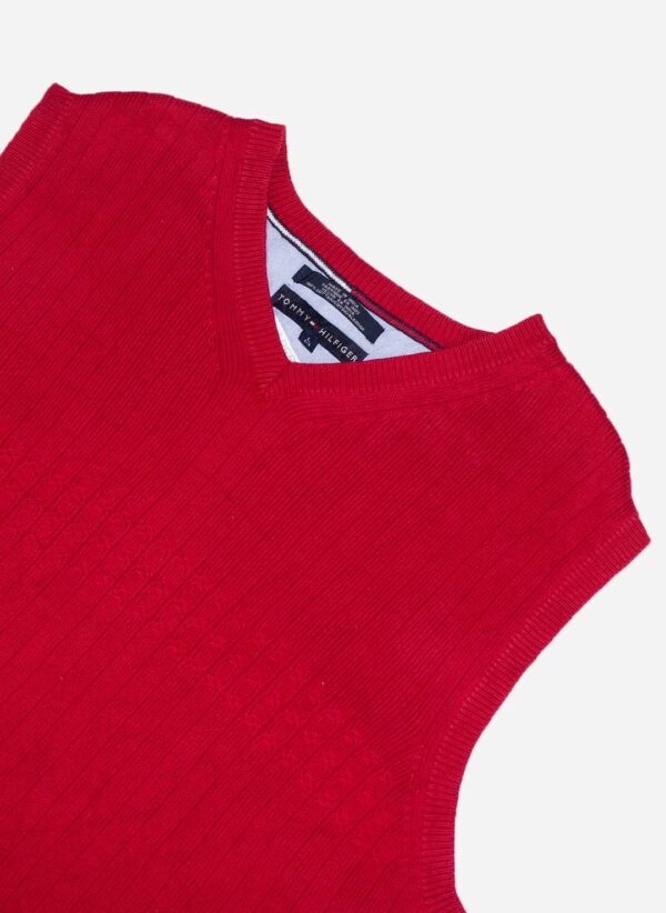 TOMMY HILFIGER VEST ROT – Bild 3