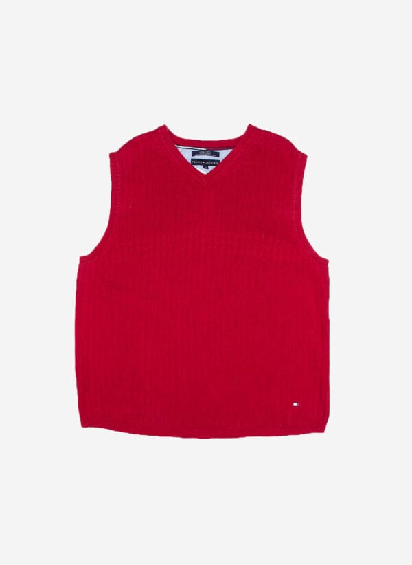TOMMY HILFIGER VEST ROT