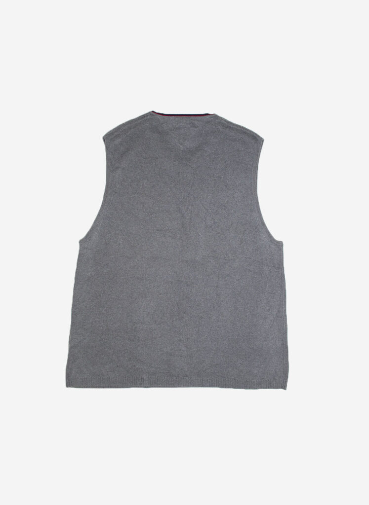 VINTAGE TOMMY HILFIGER VEST GRAU