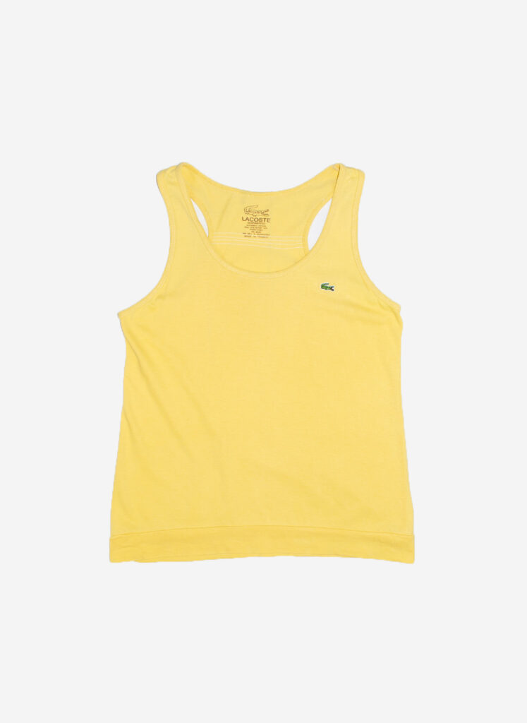 LACOSTE TOP GELB