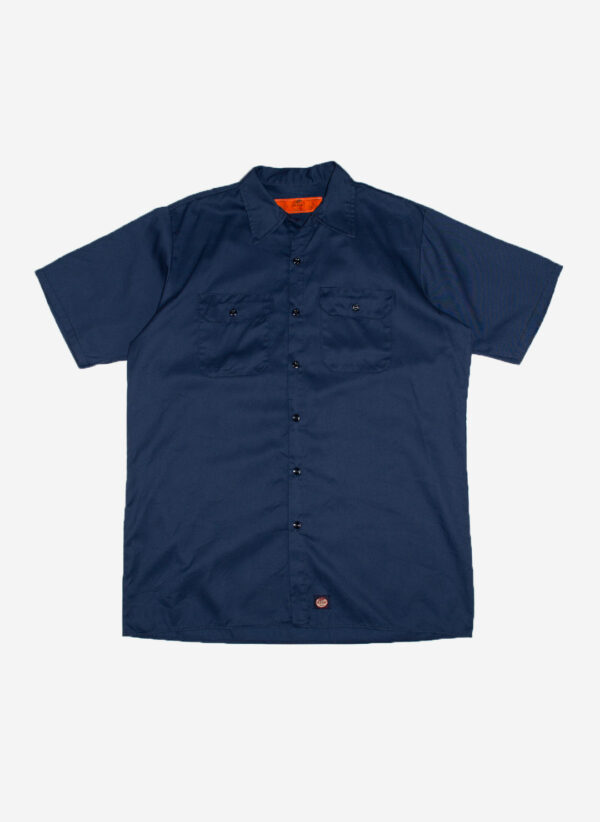 RED KAP KURZARMHEMD NAVY