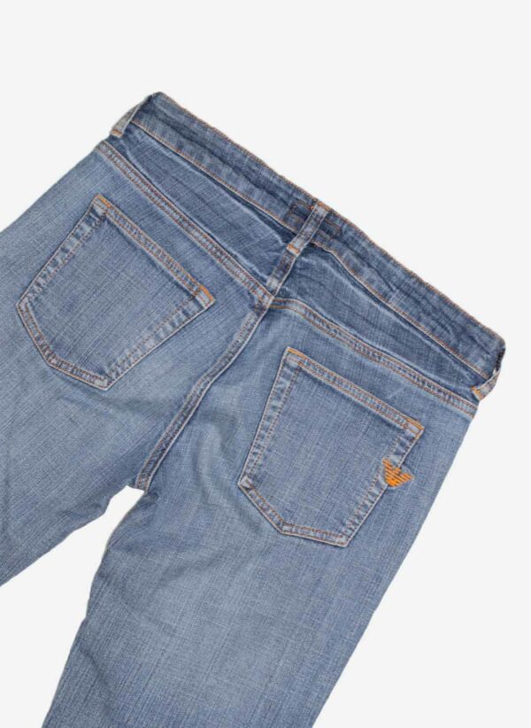 VINTAGE 90s ARMANI WOMEN'S FLARED JEANS – Bild 4