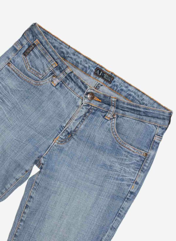 VINTAGE 90s ARMANI WOMEN'S FLARED JEANS – Bild 3