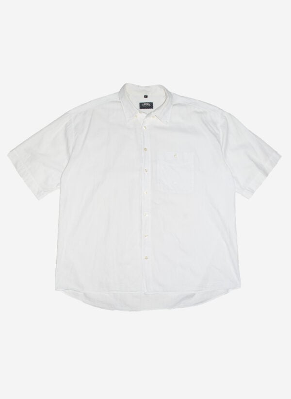 VINTAGE CAMEL KURZARMHEMD WEISS