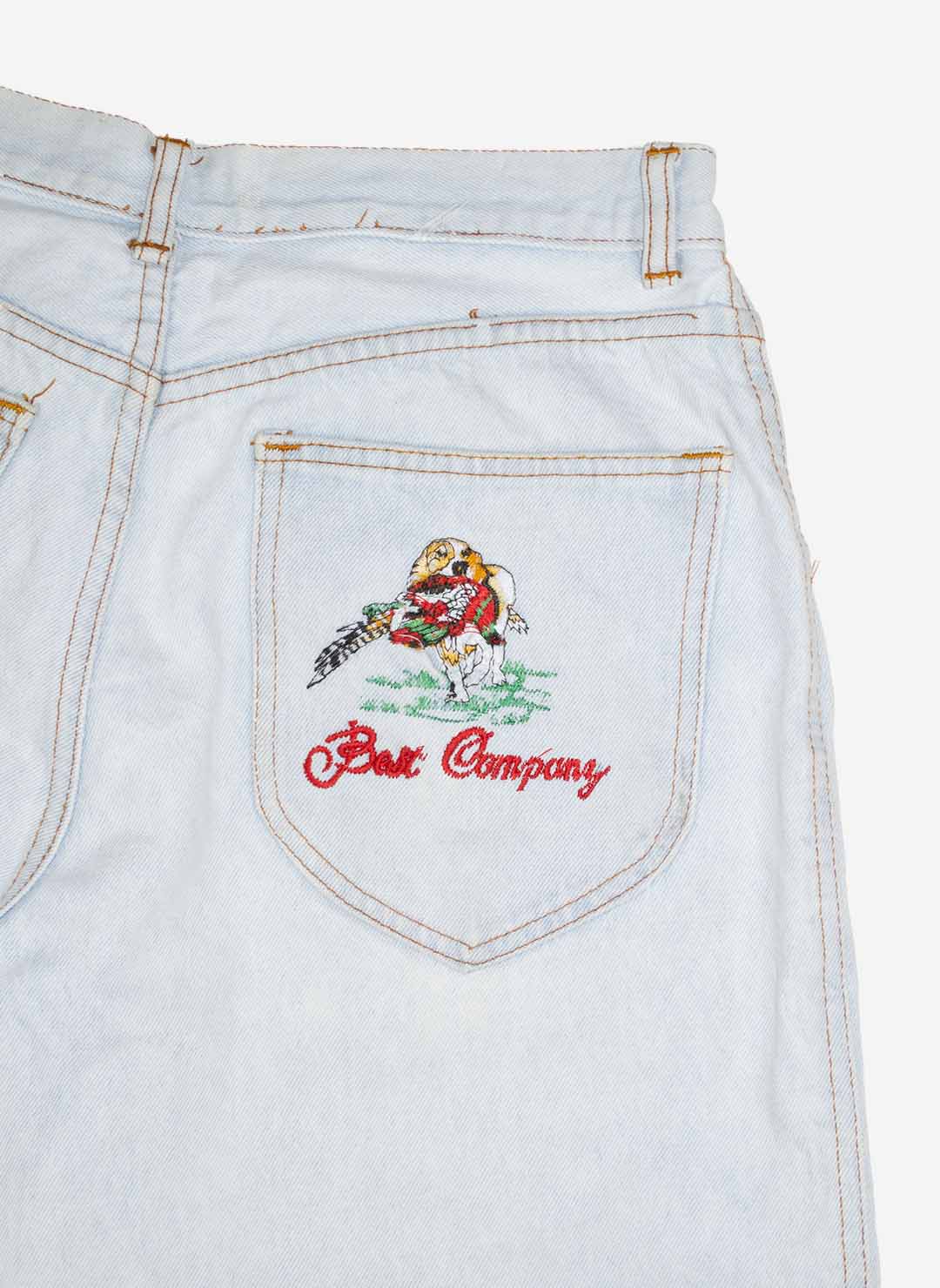 VINTAGE JEANS SHORTS EMBROIDERED – Bild 3
