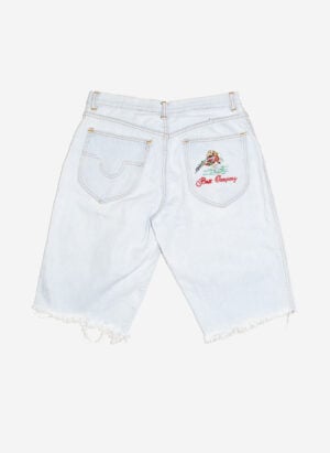 VINTAGE JEANS SHORTS EMBROIDERED