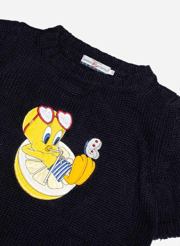 VINTAGE KNIT TOP LOONEY TUNES CROPPED – Bild 3
