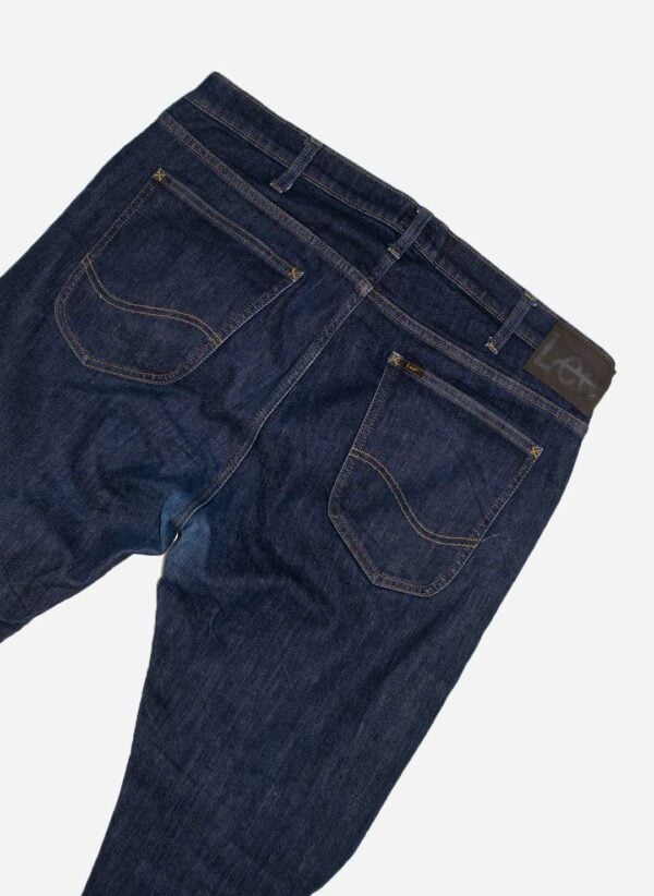 VINTAGE LEE JEANS SLIM FIT DUNKELBLAU – Bild 3