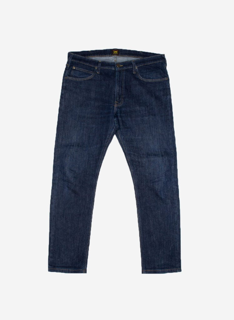 VINTAGE LEE JEANS SLIM FIT DUNKELBLAU