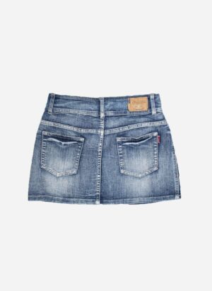 VINTAGE MINI JEANSROCK FLOWERS