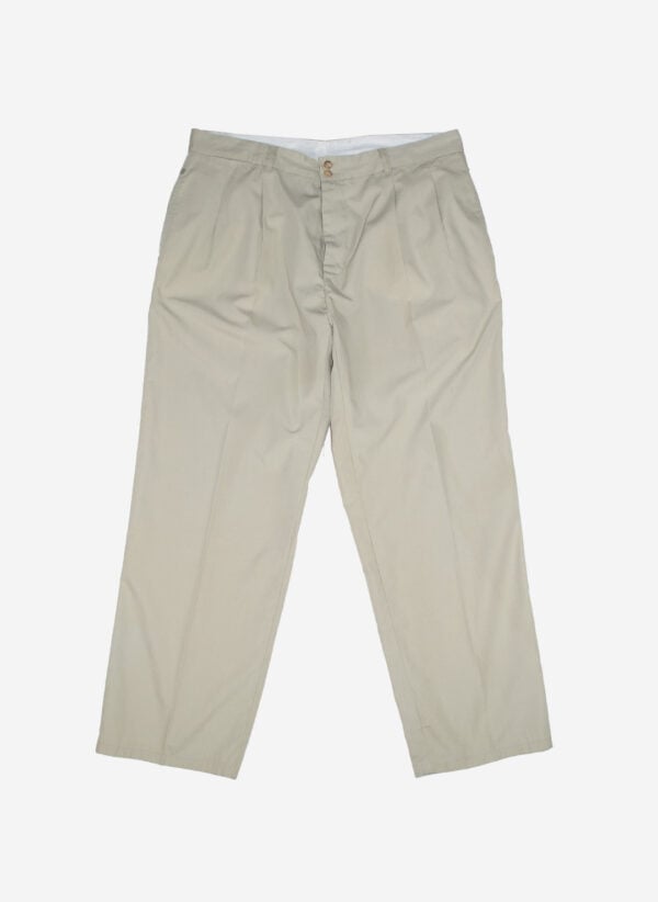 VINTAGE 80s SCHOTT HOSE BEIGE – Bild 2