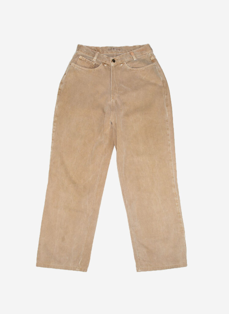 VINTAGE TOMMY HILFIGER WOMEN'S BAGGYJEANS SAND