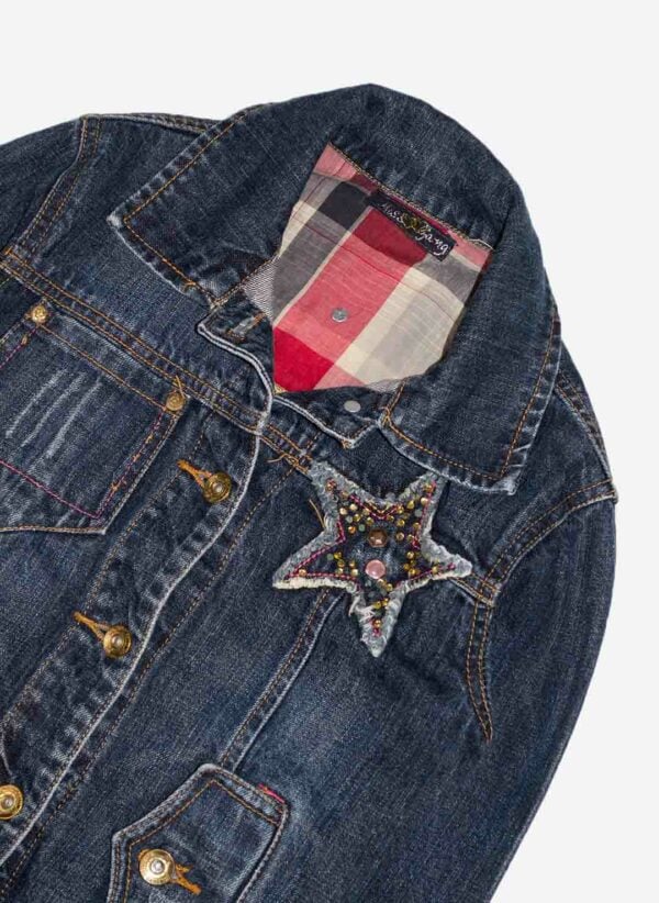 VINTAGE WOMEN'S JEANSJACKE – Bild 3